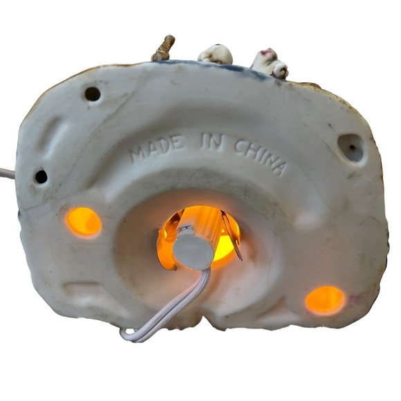 Spooky Hollow Ghost Haunted Cinema Halloween Lighted House Village ceramic Decor - Picture 7 of 10